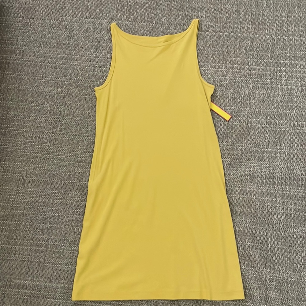 Catherine Malandrino Yellow Tank Dress